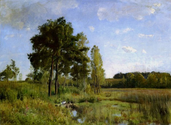 Main Product Photo of Marecage Painting by Barthelemy Menn