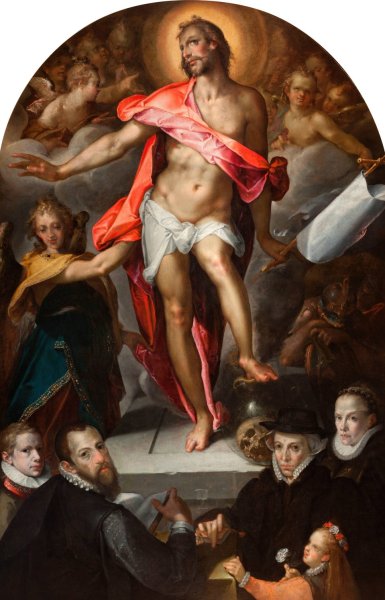 Main Product Photo of Epitaph of Goldsmith Nicolas Muller of Prague  Painting by Bartholomaeus Spranger
