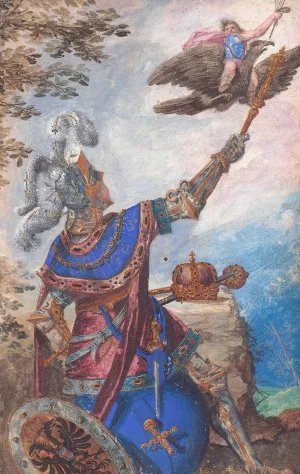 Allegory of Painting under the House of Habsburg by Bartholomaus Strobel The Younger Oil Painting