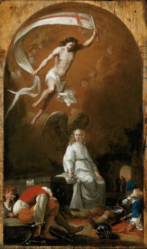 The Resurrection by Bartholomeus Breenbergh Oil Painting