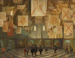 The Great Assembly of 1651 by Bartholomeus Van Bassen Oil Painting