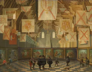 The Great Assembly of 1651 Oil painting by Bartholomeus Van Bassen