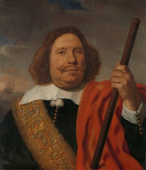 Egbert Meeuwsz Cortenaer by Bartholomeus Van Der Helst Oil Painting