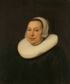 Maria Pietersdr de Leest by Bartholomeus Van Der Helst Oil Painting