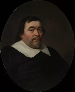 Portrait of a Man by Bartholomeus Van Der Helst Oil Painting