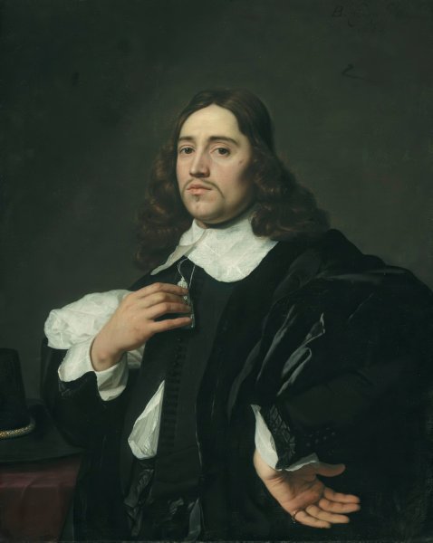 Main Product Photo of Portrait of A Young Man  Painting by Bartholomeus Van Der Helst