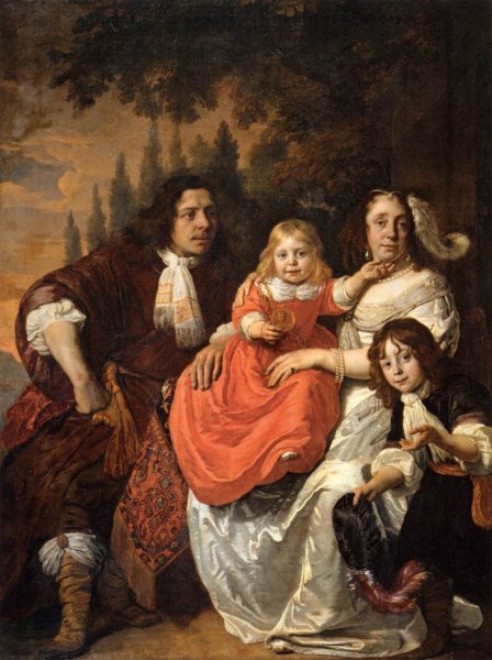 Main Product Photo of The Reepmaker Family of Amsterdam Painting by Bartholomeus Van Der Helst