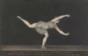 Danseres Annette KObler, de Pas-de-Zephir uitvoerende by Bartholomeus Ziesenis Oil Painting
