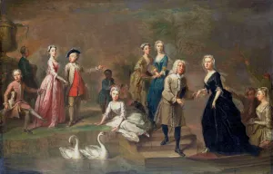 Uvedale Tomkyns Price by Bartholomew Dandridge Oil Painting