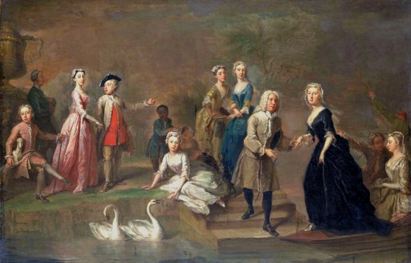 Uvedale Tomkyns Price  by Bartholomew Dandridge - Hand-Painted Oil Painting Reproduction