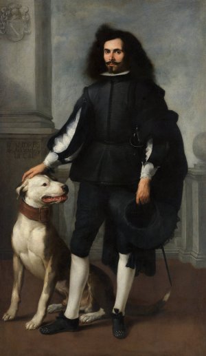 Don Andres de Andrade y la Cal by Bartolome Esteban Murillo Oil Painting