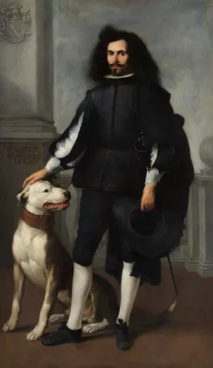 Don Andres de Andrade y la Cal by Bartolome Esteban Murillo Oil Painting