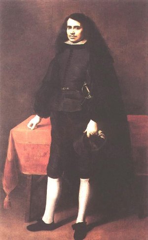 Portrait of a Gentleman in a Ruff Collar by Bartolome Esteban Murillo Oil Painting