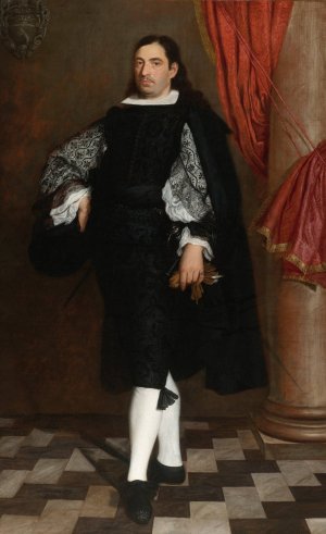 Portrait of A Gentleman, Presumably A Member of The Ostigliani Family by Bartolome Esteban Murillo Oil Painting