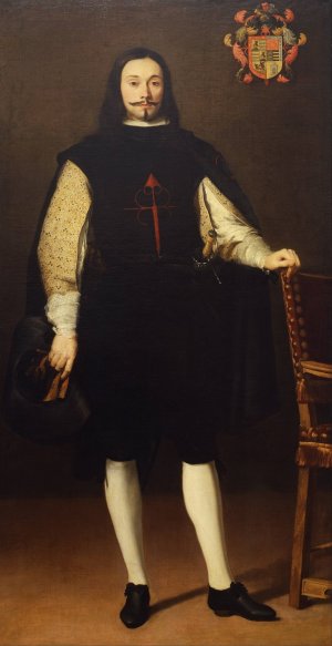 Portrait of Don Diego Felix de Esquivel y Aldama by Bartolome Esteban Murillo Oil Painting