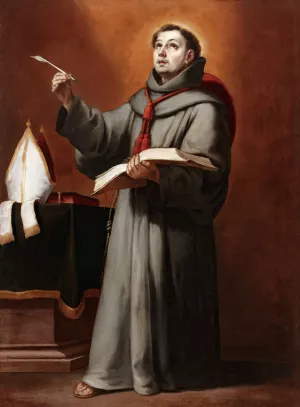 Saint Bonaventura by Bartolome Esteban Murillo Oil Painting