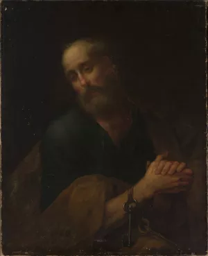St. Peter by Bartolome Esteban Murillo Oil Painting