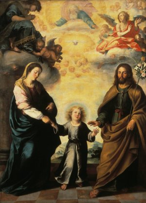 The Return of the Holy Family from Egypt by Bartolome Esteban Murillo Oil Painting