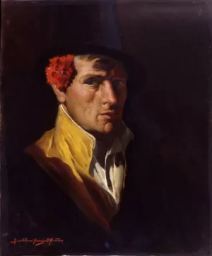 Hombre con Sombrero painting by Bartolome Mongrell Munoz