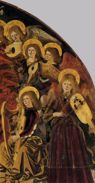 The Lady of the Assumption Gives St Thomas Her Belt Detail by Bartolomeo Della Gatta - Hand-Painted Oil Painting Reproduction