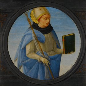 Saint Augustine by Bartolomeo Di Giovanni Oil Painting