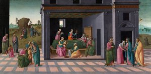 Scenes from the Life of Saint John the Baptist by Bartolomeo Di Giovanni Oil Painting