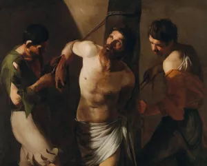 The Martyrdom Of Saint Bartholomew by Bartolomeo Manfredi Oil Painting
