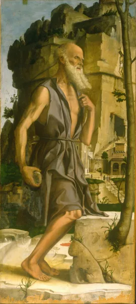 Saint Jerome by Bartolomeo Montagna Oil Painting