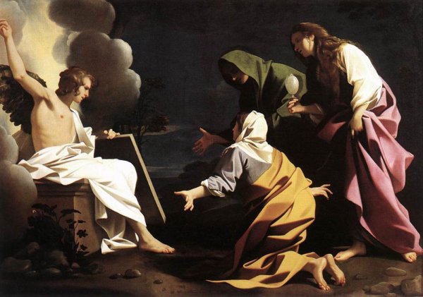Main Product Photo of The Two Marys at the Tomb Painting by Bartolomeo Schedoni