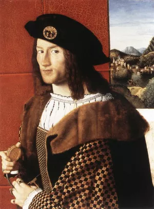 Portrait of a Gentleman by Bartolomeo Veneto Oil Painting
