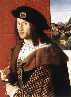 Portrait of a Gentleman Oil painting by Bartolomeo Veneto