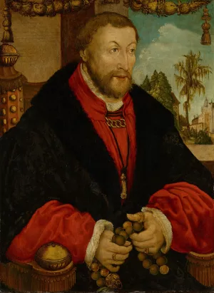 Portrait of Wolfgang, Count Palatine by Bartolomeo Vivarini Oil Painting