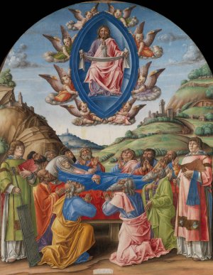 The Death of the Virgin by Bartolomeo Vivarini Oil Painting