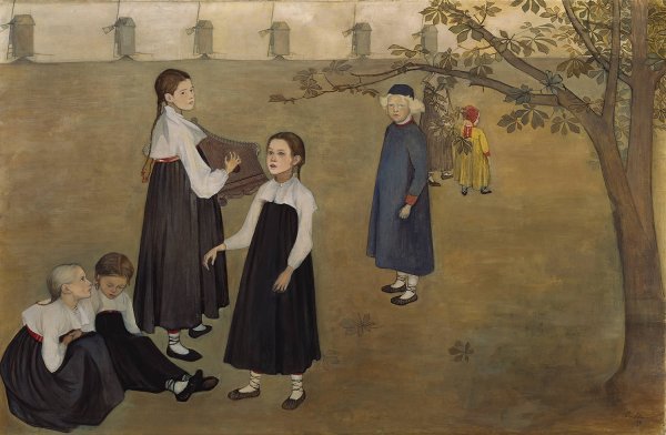 Everywhere A Voice Invites Us by Beda Stjernschantz - Hand-Painted Oil Painting Reproduction