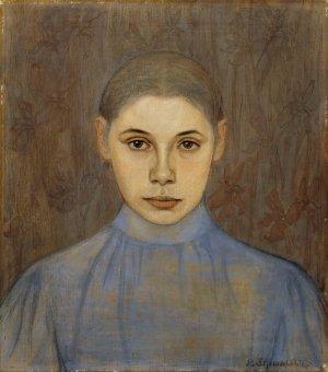 Irma by Beda Stjernschantz Oil Painting