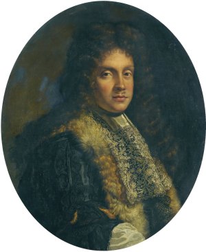 Portrait of A Man by Benedetto Gennari Oil Painting