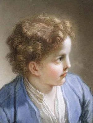 Head of a Young Boy Oil painting by Benedetto Luti