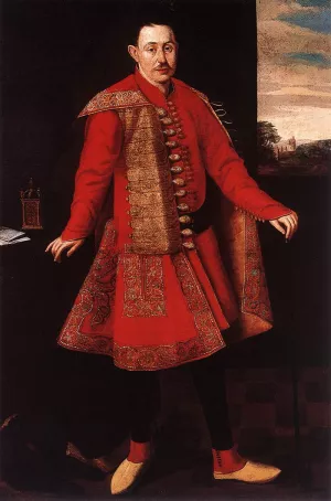 Portrait of Count Ferenc Nadasdy Oil painting by Benjamin Block