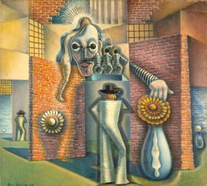 Untitled Oil painting by Benjamin F. Berlin