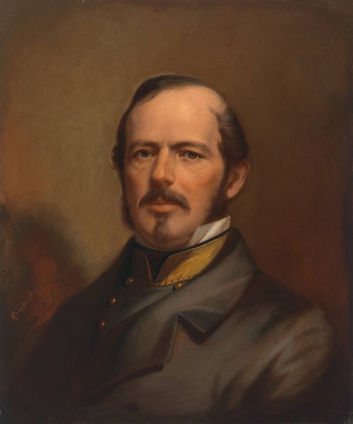 Joseph Eggleston Johnston  by Benjamin Franklin Reinhart - Hand-Painted Oil Painting Reproduction