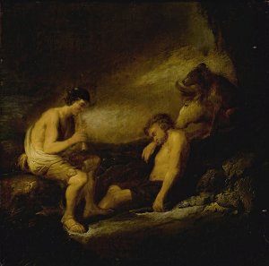 Argus, Mercury And Io by Benjamin Gerritsz Cuyp Oil Painting