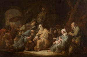 The Adoration of the Magi by Benjamin Gerritsz Cuyp Oil Painting