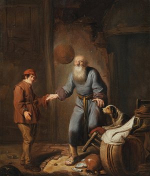 Tobit and his Son by Benjamin Gerritsz Cuyp Oil Painting