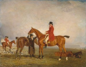 George, Marquess Of Huntly by Benjamin Marshall Oil Painting