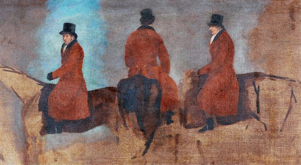 Main Product Photo of Studies of Riders in the Hunting Field  Painting by Benjamin Marshall