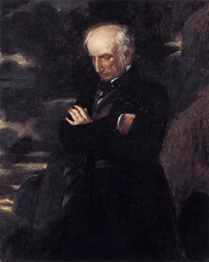 Wordsworth on Helvellyn by Benjamin Robert Haydon Oil Painting