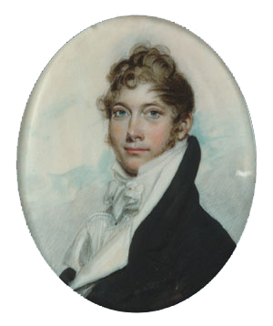 Benjamin Kintzing by Benjamin Trott Oil Painting