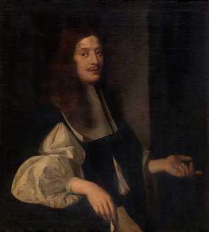 Portrait of a Man by Benjamin Von Block Oil Painting