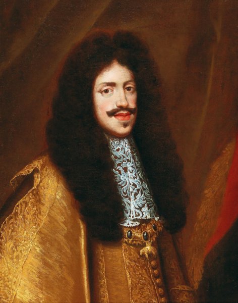 Main Product Photo of Portrait Of Emperor Leopold I. As A Young Man, Wearing The Order Of The Golden Fleece Painting by Benjamin Von Block