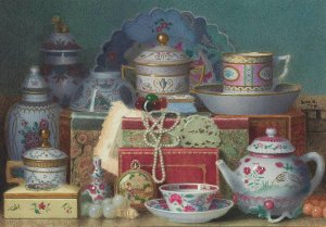 Old China by Benjamin Walter Spiers Oil Painting